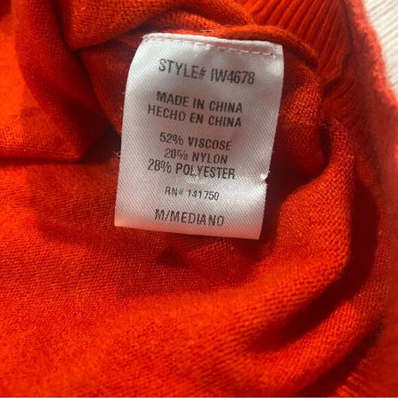 Orange Creek Red Sweater with Button Back Details - Picture 10 of 11